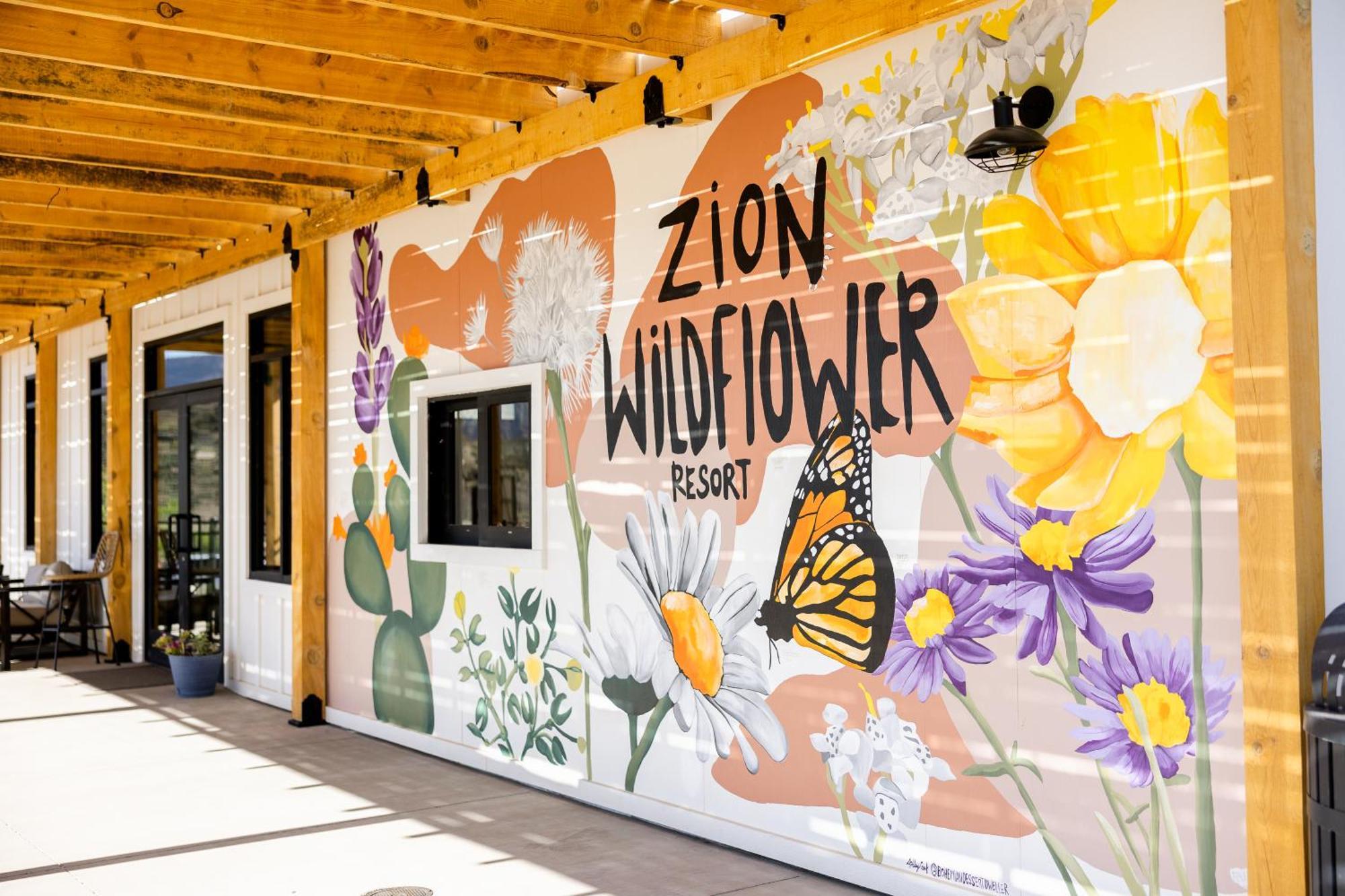 Zion Wildflower Hotel Virgin Luaran gambar